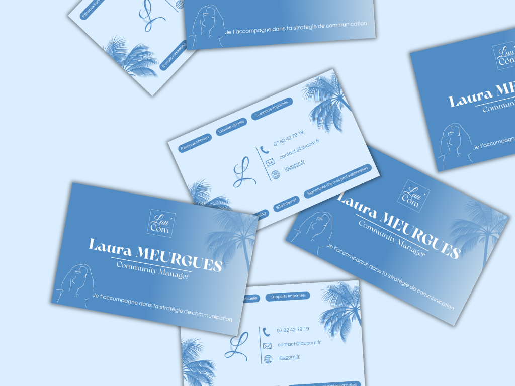 Cartes de visite Lau'Com