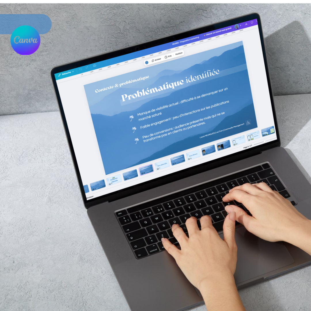 Proposition marketing - Compatible avec Canva
