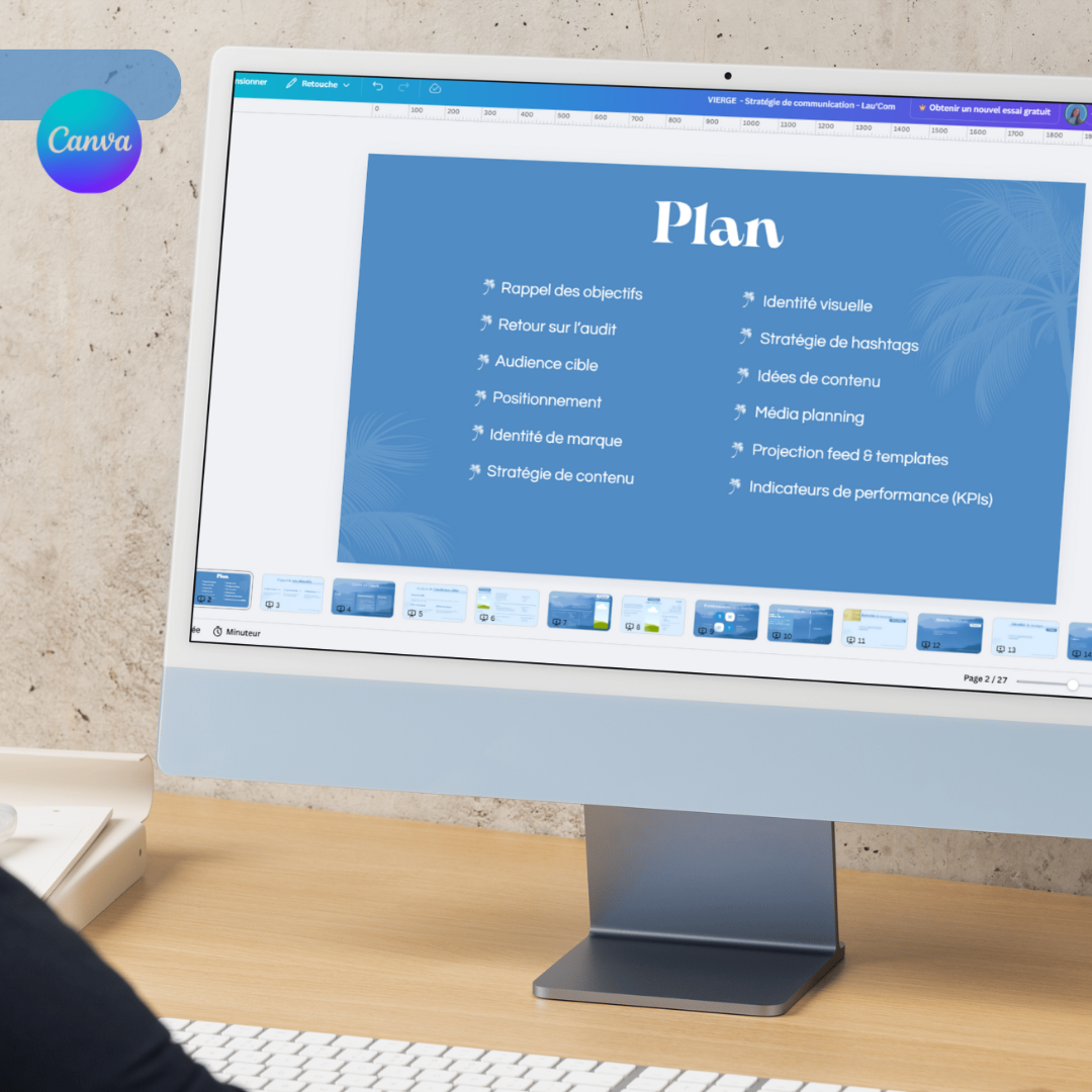 Stratégie de communication - Compatible avec Canva